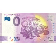 0 eurosuvenýrová bankovka "Šťastné a veselé" 2023