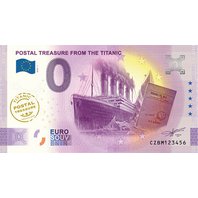 0_Euro_suvenyr_Postal_treasure_from_the_Titanic_s_pritiskem