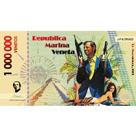 Sběratelská bankovka – J. P.  Belmondo „Muž z Acapulca“