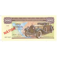 Nátisk sběratelské bankovky “Isotta Fraschini Tipo 8a 1929”