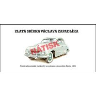 Pamětní obálka klanu sběratelů plus nátisk sběratelské bankovky “Škoda 1201 1955”