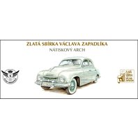 Pamětní obálka klanu sběratelů plus nátiskový arch Nátiskový arch  “Škoda 1201 1955”