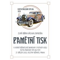 Pamětní tisk - Isotta Fraschini Tipo 8a