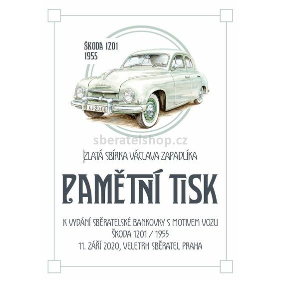 pamětní tisk V. Zapadlík - Škoda 1201.JPG