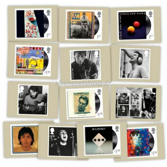 Paul McCartney - sada 13 pohlednic..JPG
