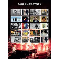 Paul McCartney - sběratelský arch deseti známek
