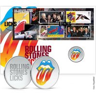 The Rolling Stones - Medaile a poštovní známky z alba a tour "Forty Licks"